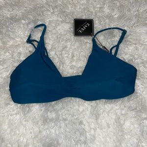 Zaful Blue Bikini Top